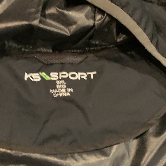 KS Sport Geometric Camouflage Size 6XL Windbreaker Lightweight Jacket - Picture 3 of 4